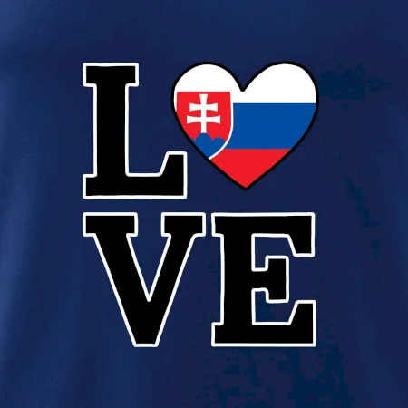 Love Slovenská vlajka