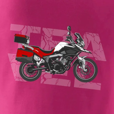 Cestovná enduro červená