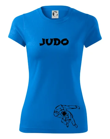 Judo nápis + postavy