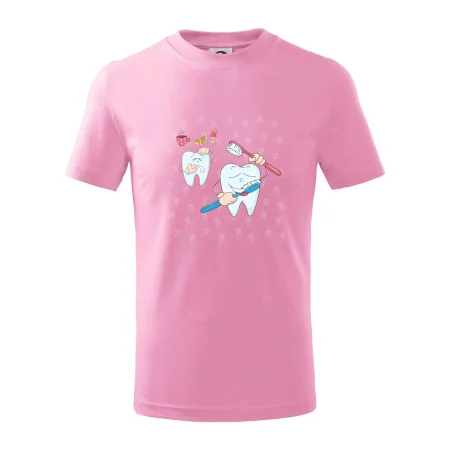 Zubárske tričko - kefka a jedlo