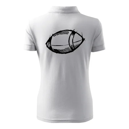 Americký futbal lopta skica