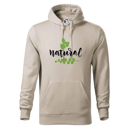 Natural - nápis v listoch