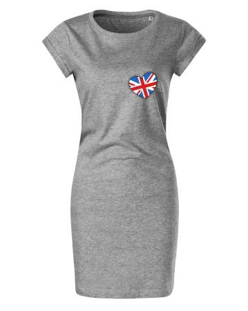 Británia srdce prsník