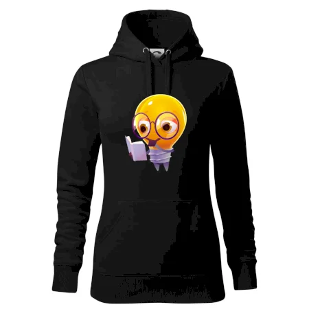 Žiarovka premýšľa nad knihou