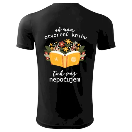 Ak mám otvorenú knihu, tak vás nepočujem