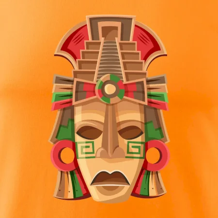 Mayové maska červené uši