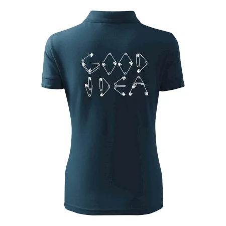 Good Idea nápis zatvárací špendlík