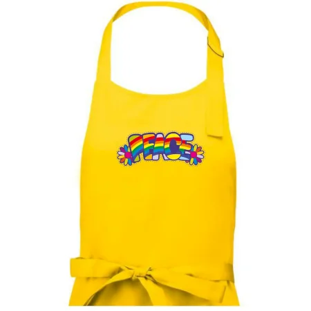 Peace nápis dúhový