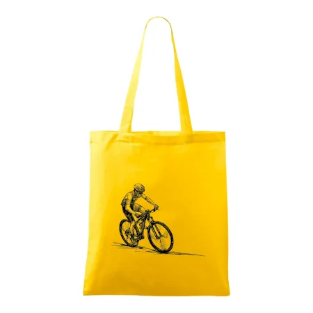 MTB kreslený cyklista