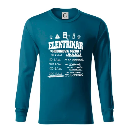 Hodinová mzda elektrikár