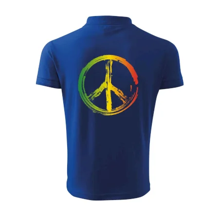 Peace symbol paint