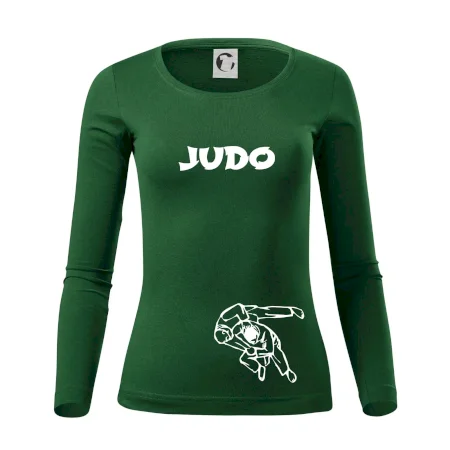 Judo nápis + postavy