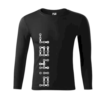 Biker nápis na výšku reťaz