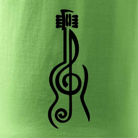 Husľový kľúč gitara