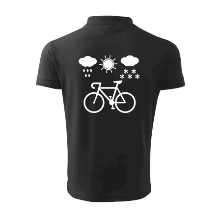 Cyklista za každého počasia