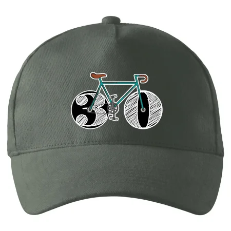 Narodeniny 30 rokov na bicykli