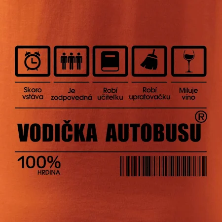 Čiarový kód - Vodička autobusu