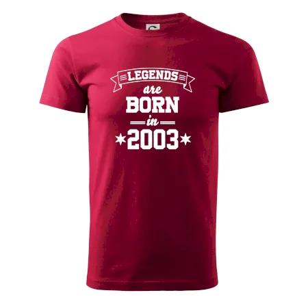 Legends are born in 2003