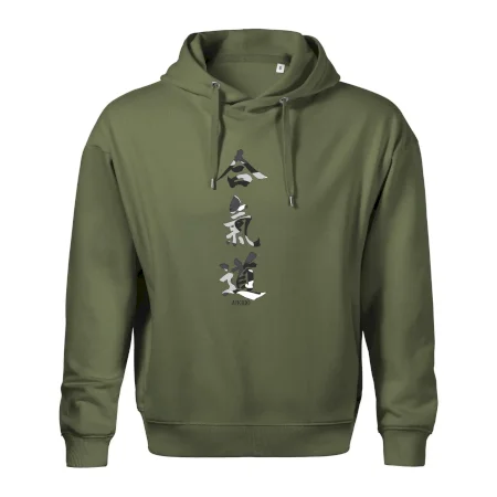 Aikidó maskáčový nápis