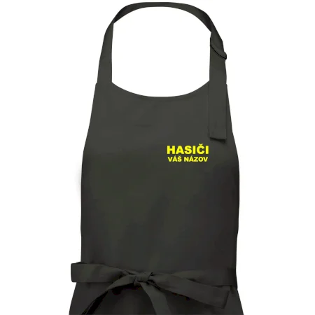 Hasiči - žltý nápis - váš názov zboru