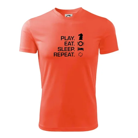 Eat sleep play - šach