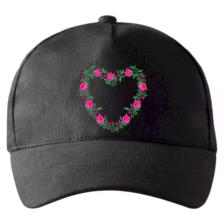 Červené tulipánové srdiečko (Pecka design)