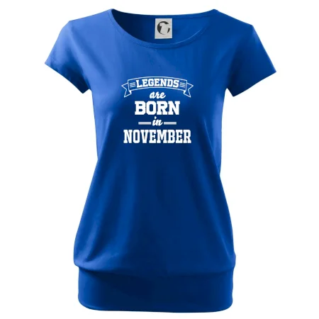 Legends are born in November