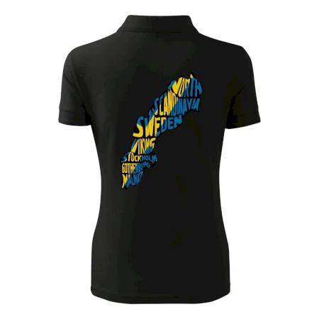 Mapy - názvy miest - Švédsko