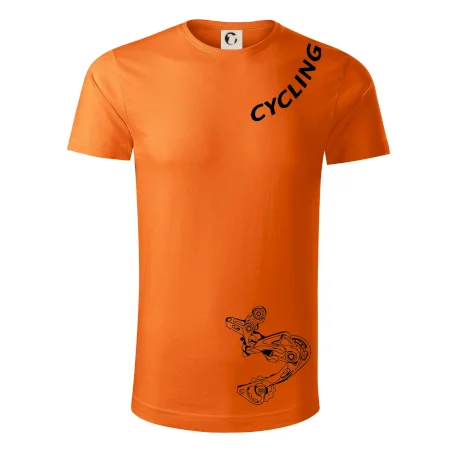 Cycling nápis šikmo