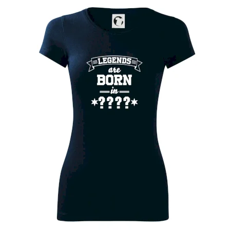 Legends are born in (Tvoj mesiac narodenia)