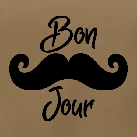 Mustache Bon Jour
