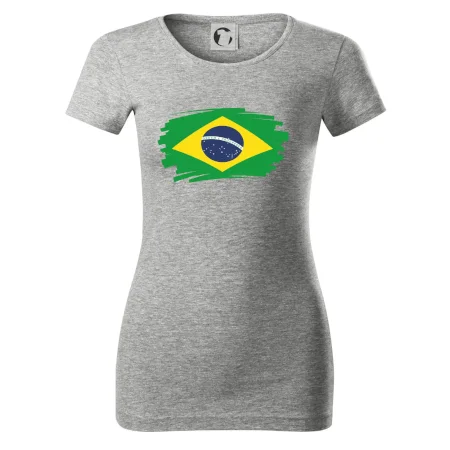 Brazília vlajka štetkou