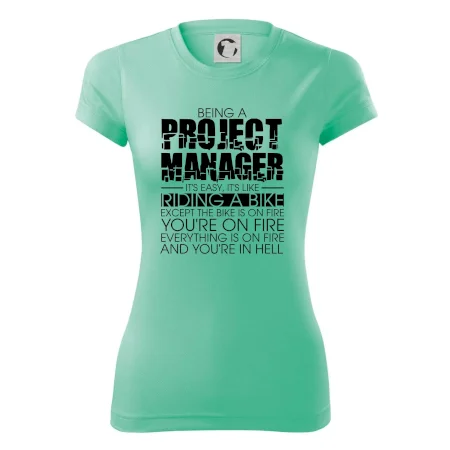 Being A Project Manager - bike
