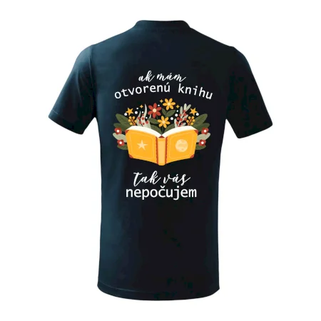 Ak mám otvorenú knihu, tak vás nepočujem