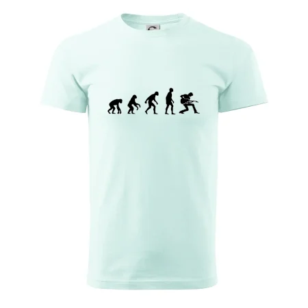 Evolúcia gitarista - kľačiaci