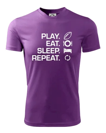 Play Eat Sleep Repeat americký fotbal
