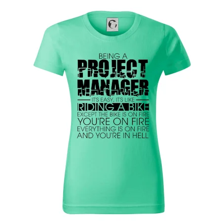 Being A Project Manager - bike