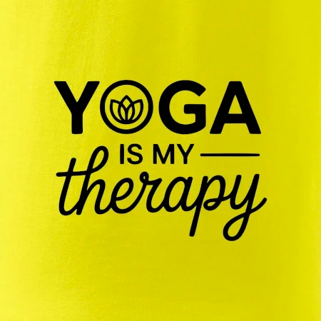 Yoga Is My Therapy nápis