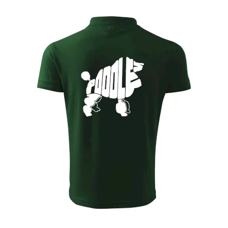 Pudel - nápis v tele