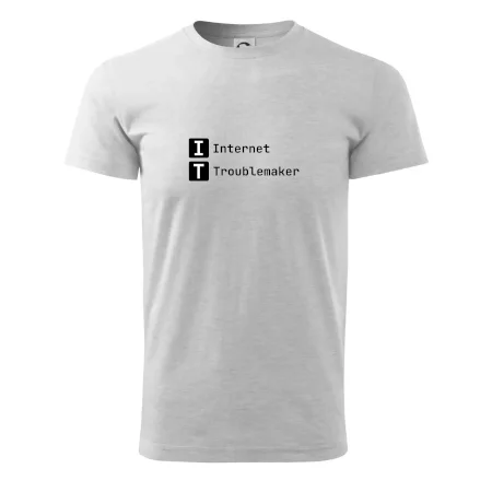 IT Nápis Internet Troublemaker