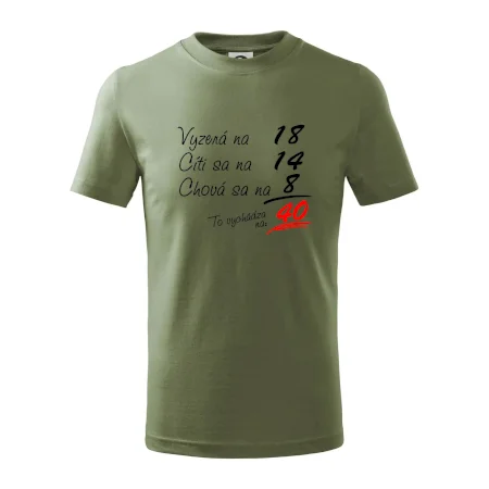 Vyzerá, cíti sa, chová sa - 40 rokov
