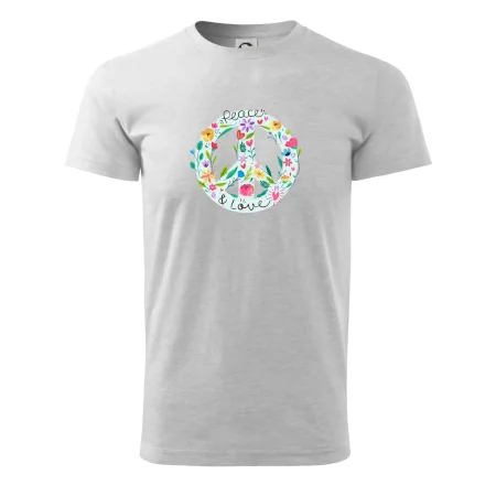 Peace and love symbol