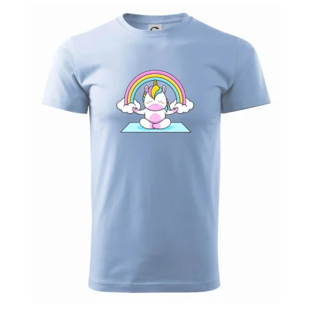 Yoga jednorožec - dúha