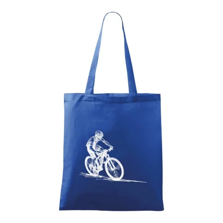 MTB kreslený cyklista