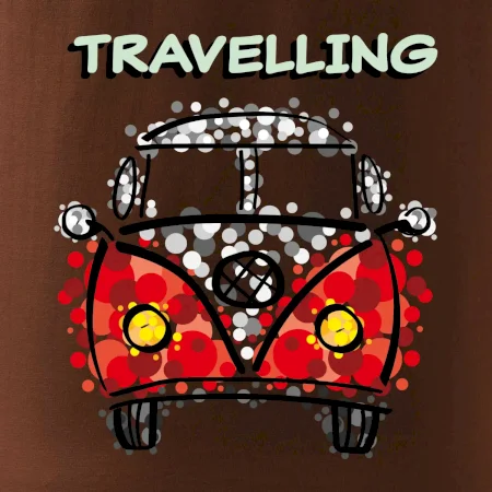 Traveling kreslené auto (lulu_art)