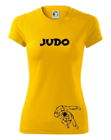 Judo nápis + postavy