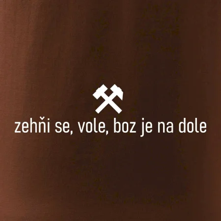 Zehňi se, vole, boz je na dole