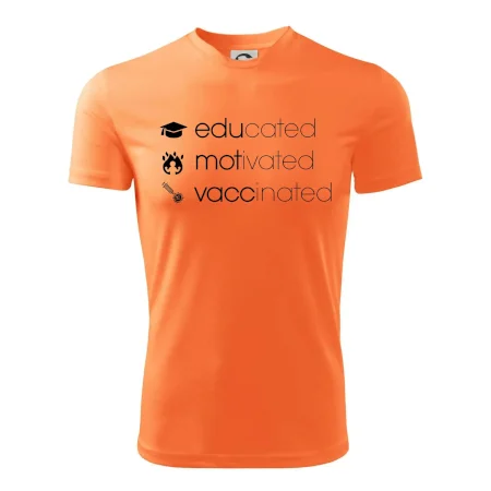 Educated motivated vaccinated