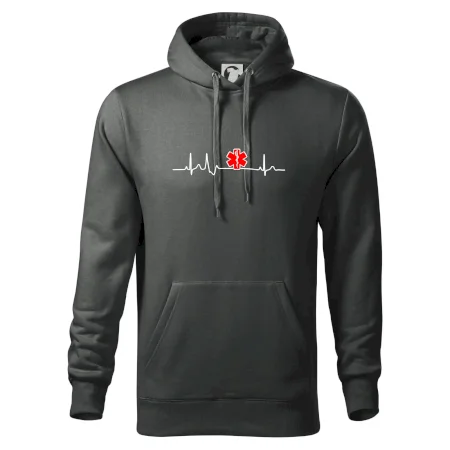 EKG rescue červená hviezda