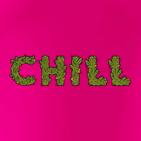 Konopi nápis chill